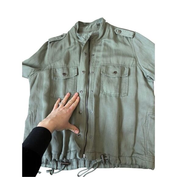 Rails Collins Jacket size S Utility Full zip Military Olive Green - Picture 12 of 14